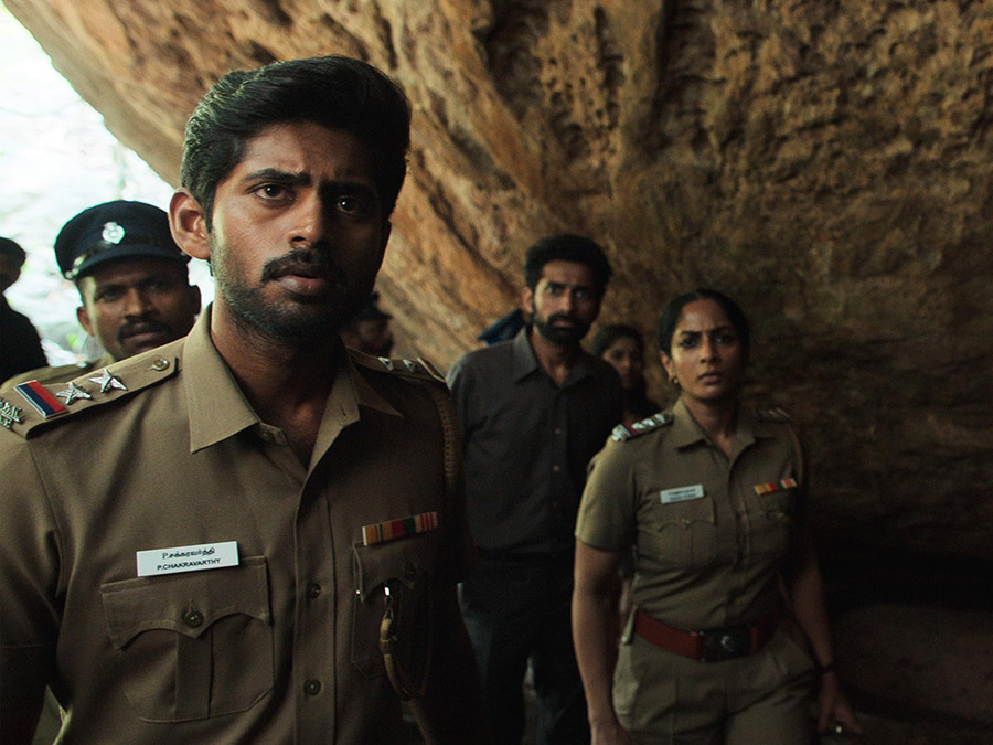 Shreya Reddy and Kathir in Suzhal - The Vortex | Credit : IMDB