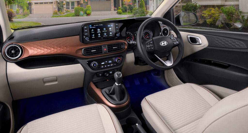 Hyndai Aura Corporate Edition interior | Photo Credit : hyundai.com